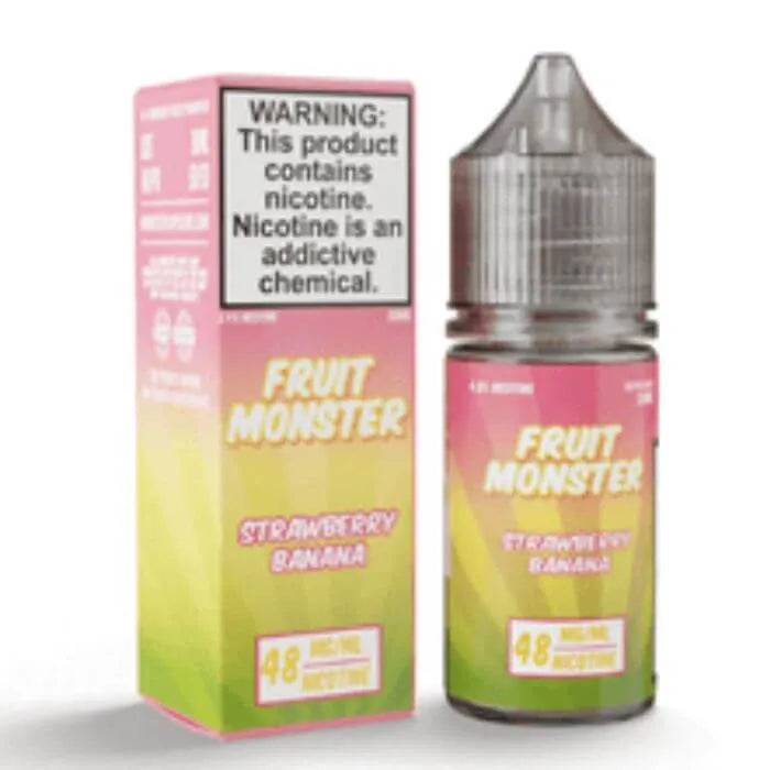 48MG Strawberry Banana Nicotine Salt by Fruit Monster