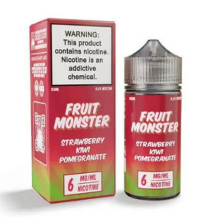 6MG Strawberry Kiwi Pomegranate E-Liquid by Fruit Monster