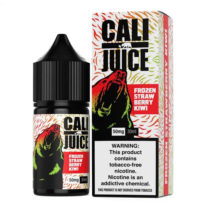 Frozen Strawberry Kiwi Salt Nicotine Salt by Cali Juice