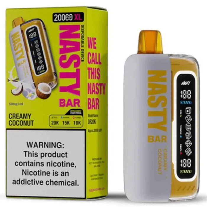Creamy-Coconut-Nasty-Bar-XL-20000-Vape_