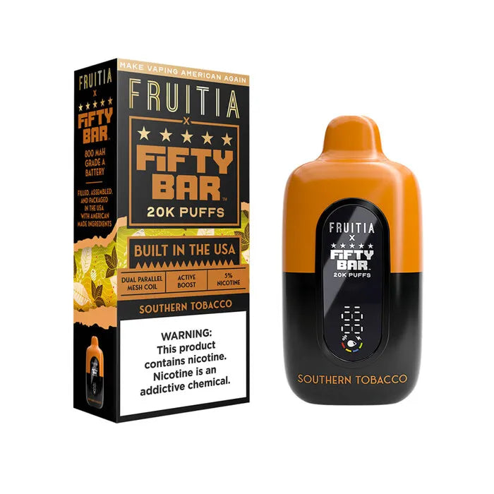 Fruitia x Fifty Bar 20k Puff Vape