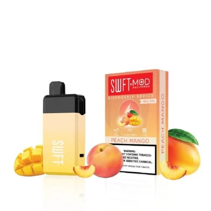 Peach mango SWFT Mod Rechargeable Vape