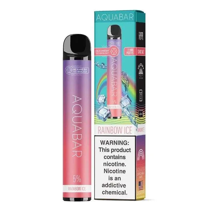 Rainbow-ice-aquabar-tobacco-free-nicotine-disposable-vape-pen