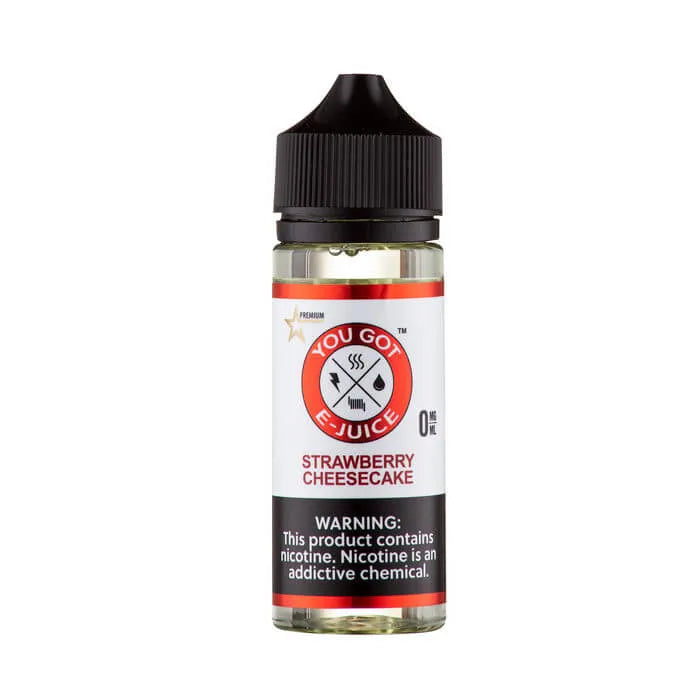 Strawberry Cheesecake E-Liquid by You Got E-Juice