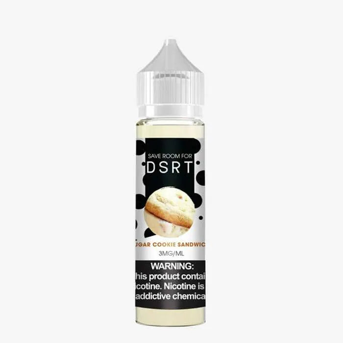 Vanilla Bean Ice Cream Sugar Cookie Sandwich E-Liquid by DSRT eJuice
