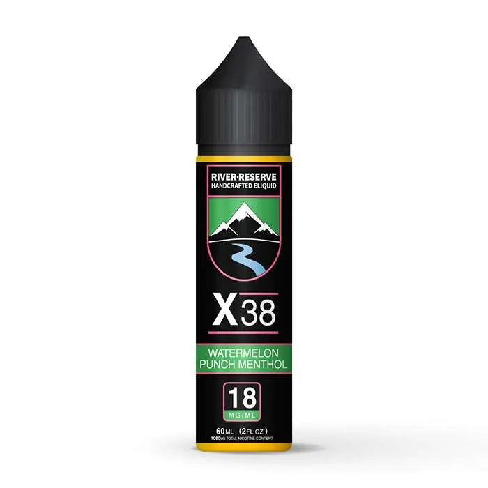 Watermelon Punch X-38 E-Liquid by River Reserve 18 ML