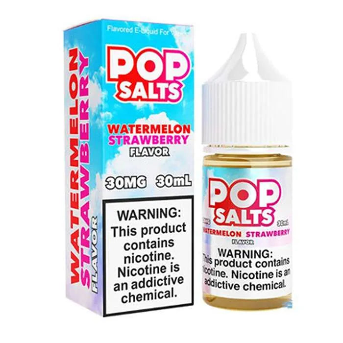 Watermelon Strawberry Nicotine Salt by Pop Salts