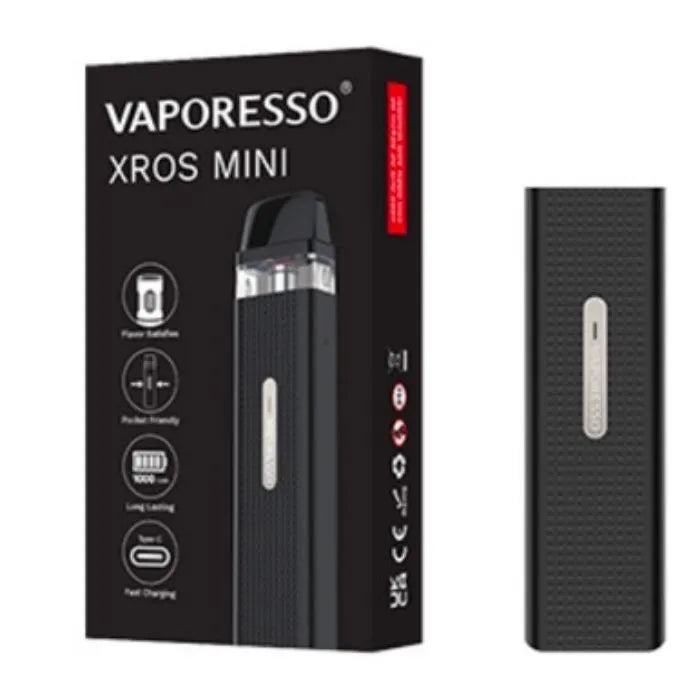 black-vaporesso-xros-mini-16w-vape-kit
