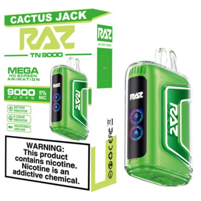 Cactus Jack Raz TN9000 Vape