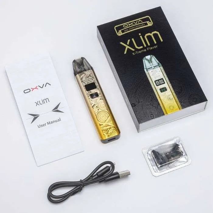 gold-oxva-xlim-v2-3rd-anniversary-pod-systems