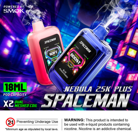 Spaceman Nebula 25K Plus Disposable Vape