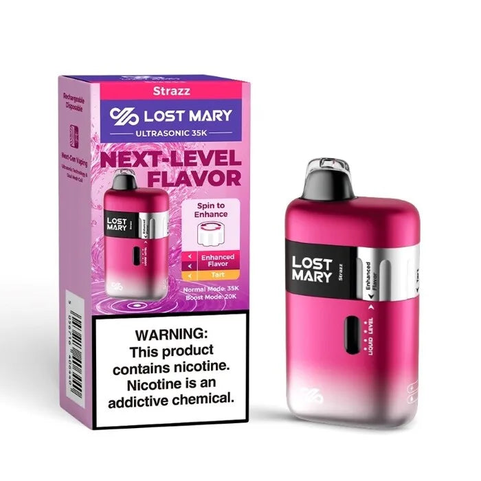 Strazz Lost Mary Ultrasonic 35K flavor