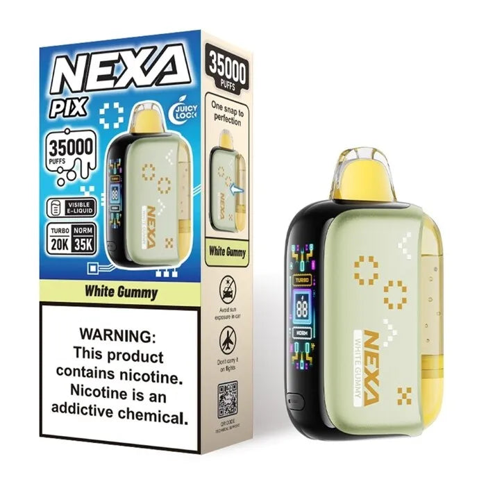 White Gummy NEXA PIX flavor