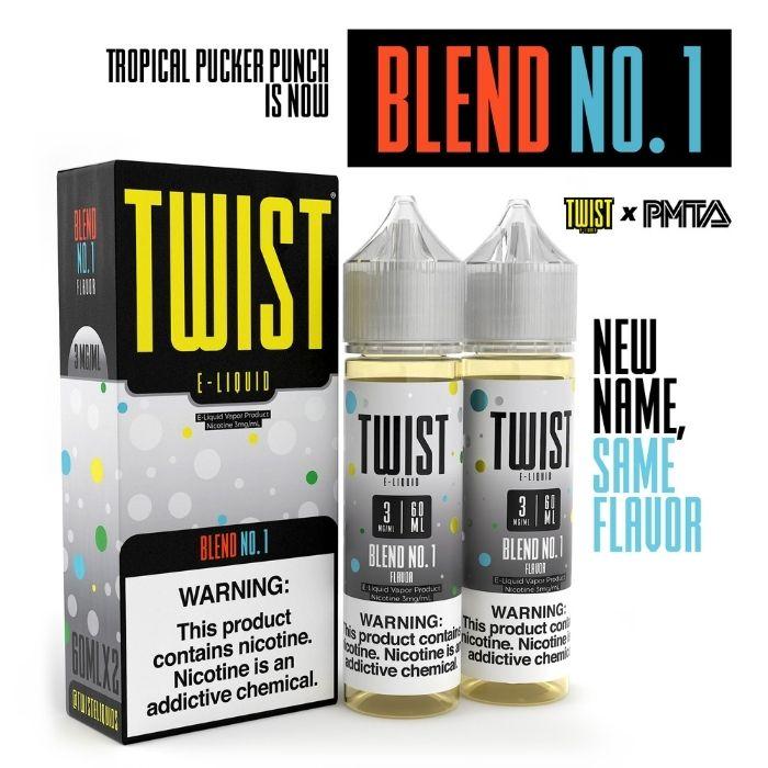 Blend No. 1 (Tropical Pucker Punch) E-Liquid by Twist E-Liquid