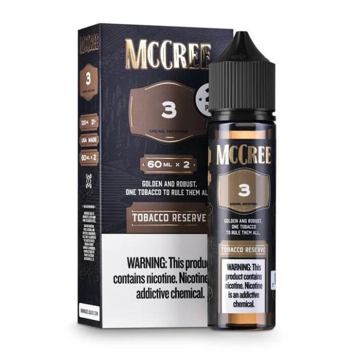 McCree Reserve Tobacco E-Liquid by Mama's E-Liquid