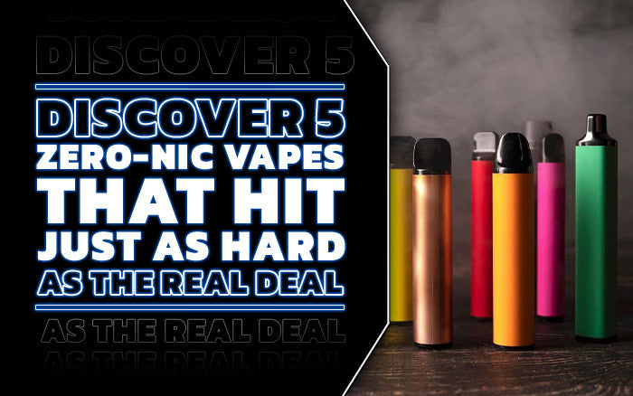 5 Mouth-Watering Nicotine Free Disposable Vape Pens That Are Just as Good as the Real Thing