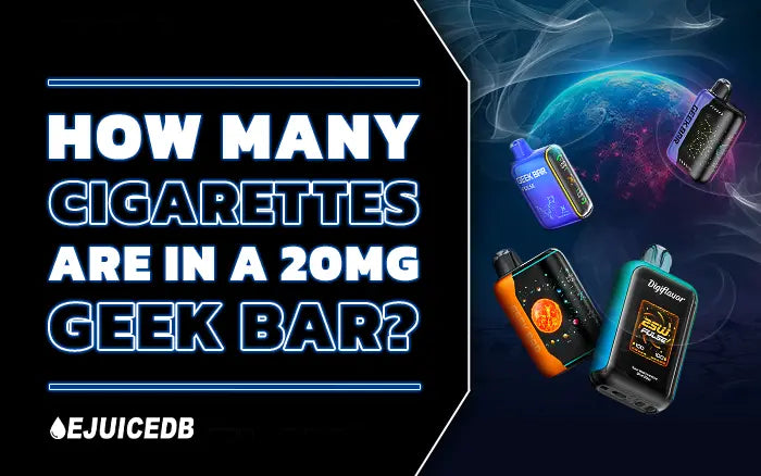 How Many Cigarettes are in a Geek Bar