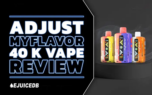 Blog Adjust MyFlavor 40K Vape Review
