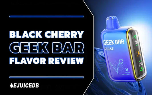 Black Cherry Geek Bar Flavor Review