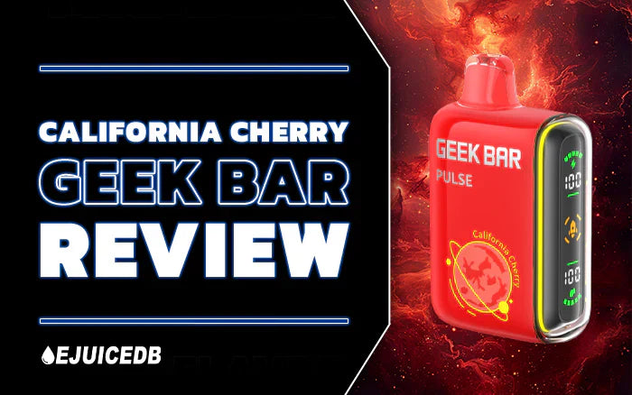 Blog California Cherry Geek Bar Review