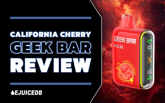 Blog California Cherry Geek Bar Review