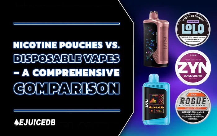 Blog Nicotine Pocuhes vs Disposable Vapes