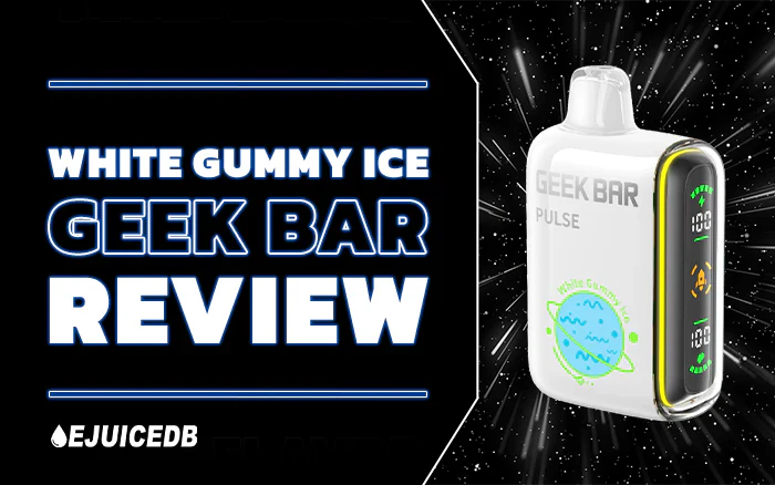 White Gummy Ice Geek Bar Review