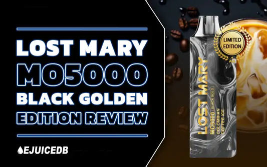 Blog Lost Mary MO5000 Black Golden Edition Review