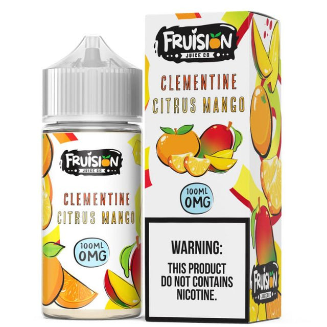 0MG Clementine Citrus Mango E-Liquid by Fruision