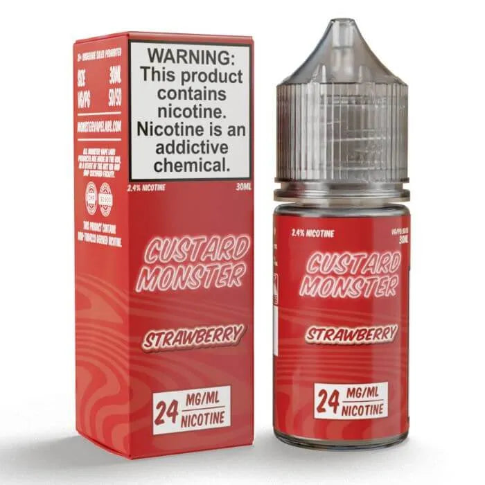 24MG-strawberry-by-custard-monster-nicotine-salt-e-liquid