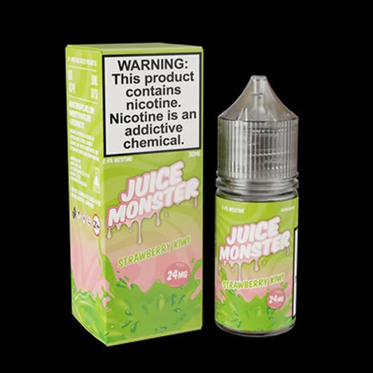 24 Strawberry Kiwi Nicotine Salt by Juice Monster