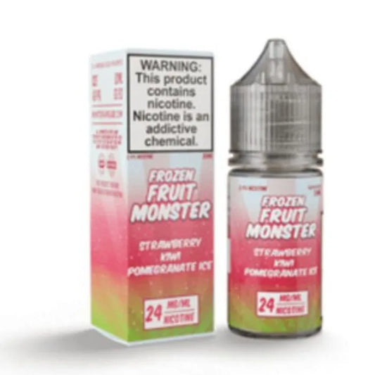 24 Strawberry Kiwi Pomegranate Ice Nicotine Salt by Frozen Fruit Monster E-Liquid