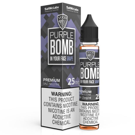 25MG Purple Bomb Nicotine Salt by VGOD