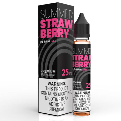 25MG Summer Strawberry Nicotine Salt by VGOD