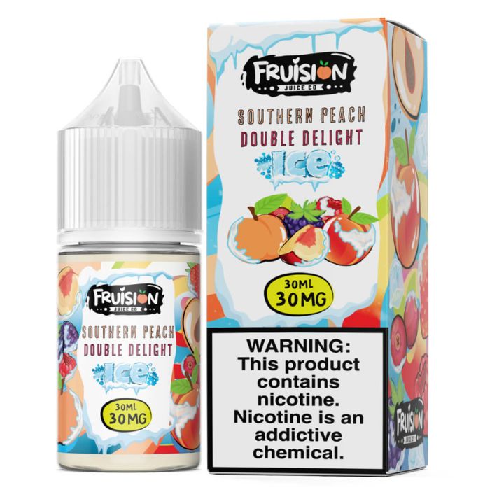 30MG Southern Peach Delight Ice Nicotine Salt by Fruision
