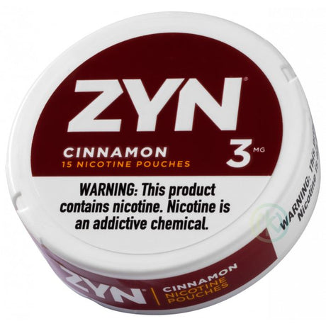 3MG Cinnamon ZYN Nicotine Pocuhes Flavor