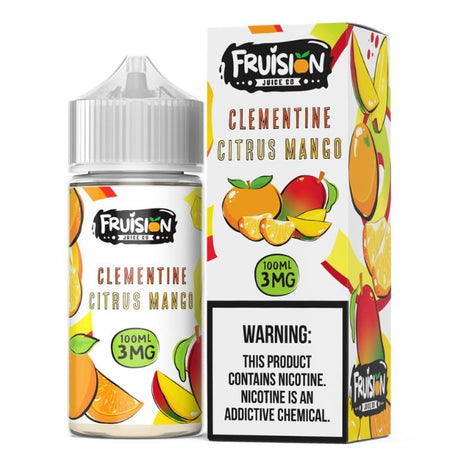 3MG Clementine Citrus Mango E-Liquid by Fruision