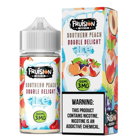 3MG Southern Peach Double Delight Ice E-Liquid by Fruision