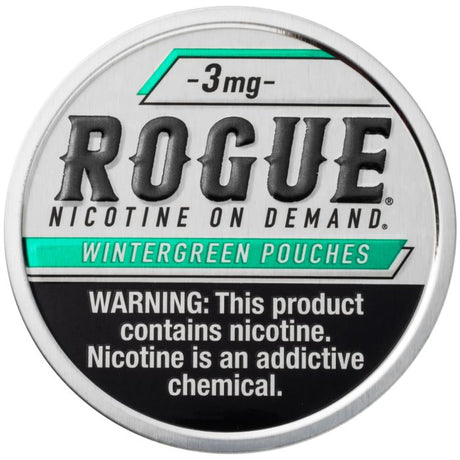 3MG Wintergrren Rogue Nicotine Pouches