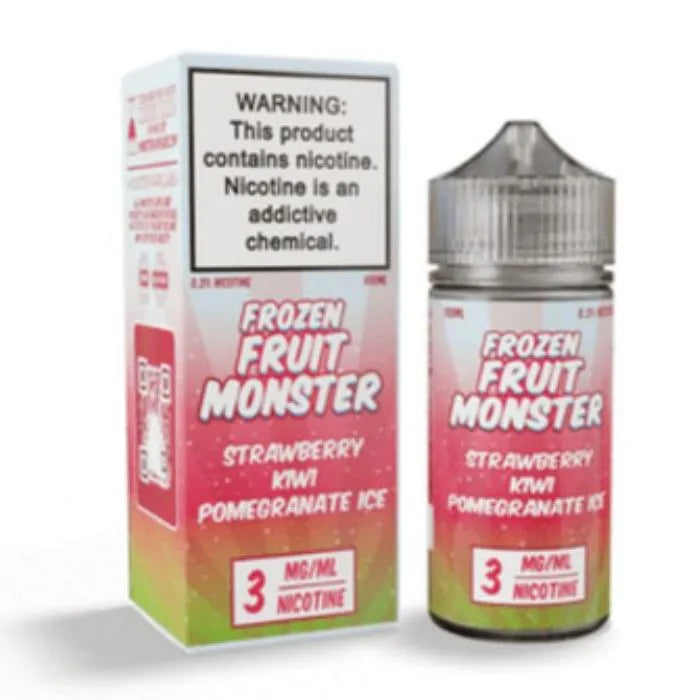 3MG Strawberry Kiwi Pomegranate Ice E-Liquid by Frozen Fruit Monster