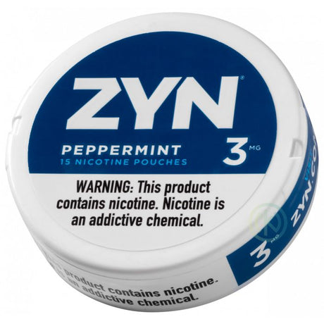 3MG Peppermint ZYN Nicotine Pocuhes Flavor