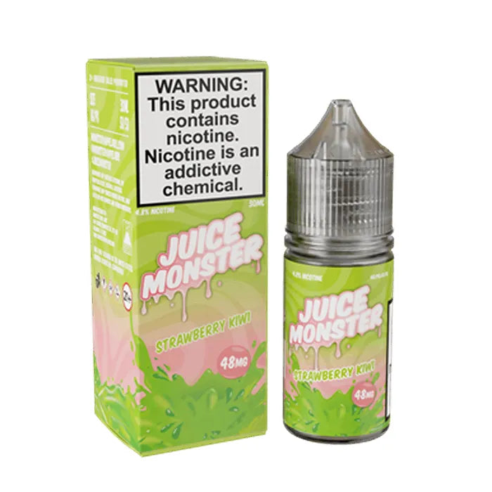 48 Strawberry Kiwi Nicotine Salt by Juice Monster