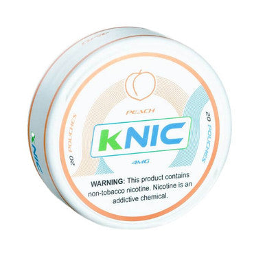 4MG Peach Knic Nicotine Pouches