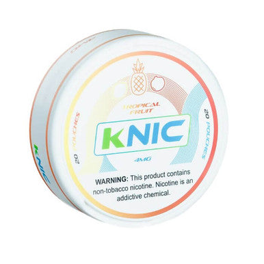 4MG Tropical Fruit Knic Nicotine Pouches
