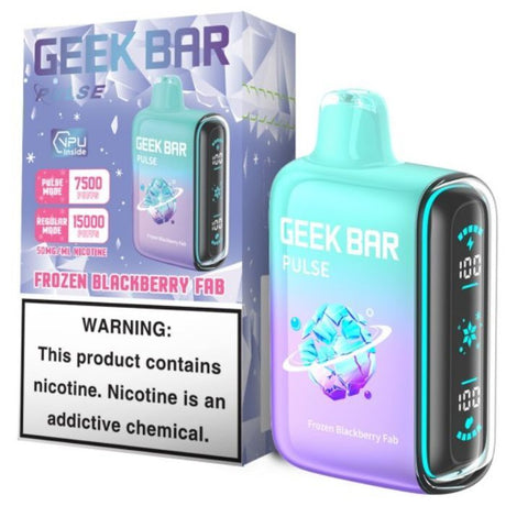 Frozen Blackberry FAB Geek Bar Pulse Vape