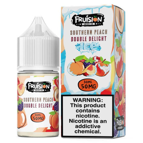 50MG Southern Peach Delight Ice Nicotine Salt by Fruision