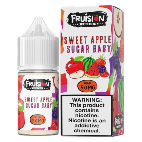 50MG Sweet Apple Sugar Baby Nicotine Salt by Fruision