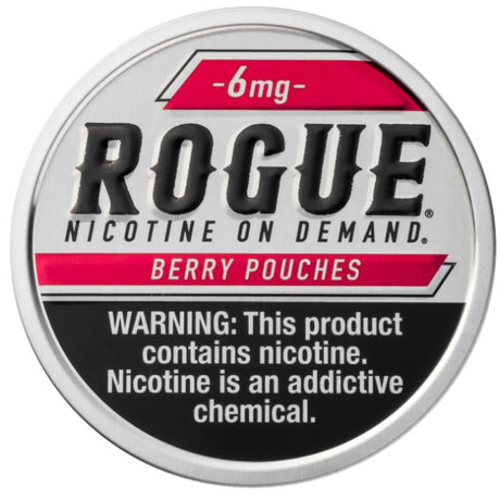 6MG Berry Rogue Nicotine Pouches