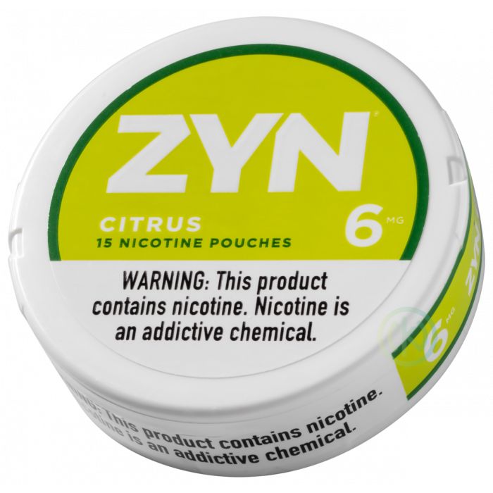 6MG Citrus ZYN Nicotine Pouches