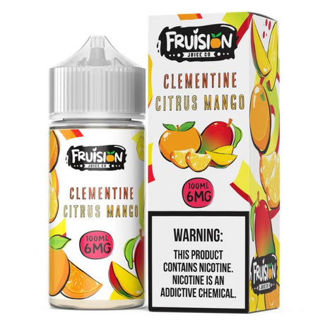 6MG Clementine Citrus Mango E-Liquid by Fruision